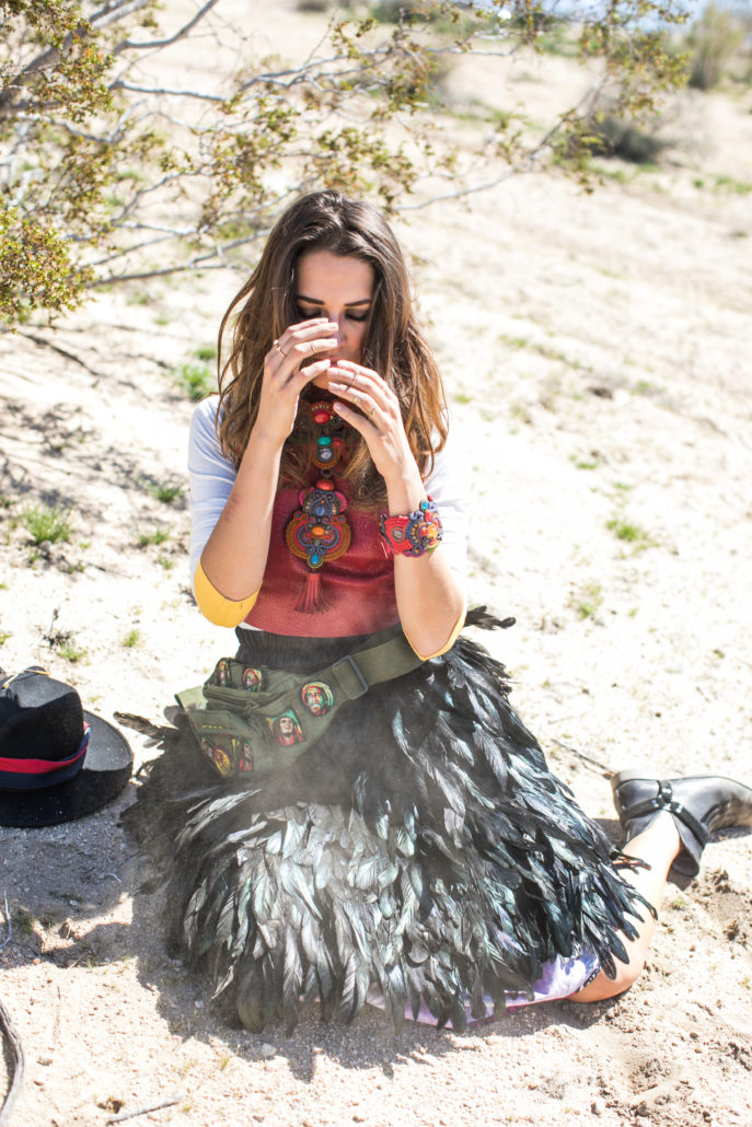 Desert NoMad Editorial. Photos by Samuel Black. Coachella festival fashion style.